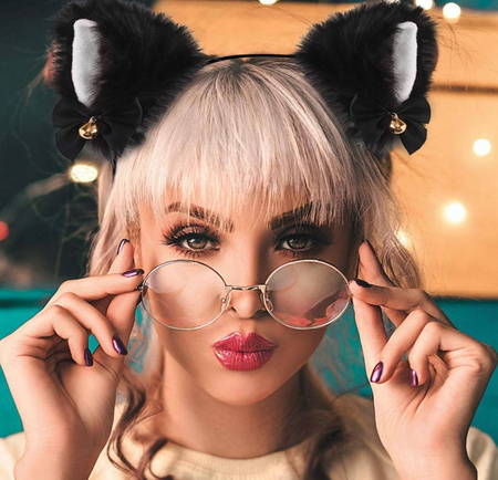 Opaska do włosów kocie uszka cosplay