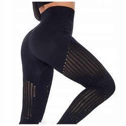 Legginsy sportowe siłownia fitness wysoki stan