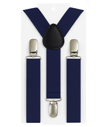 Szelki dziecięce 2,5 cm granatowe