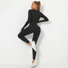 Komplet zestaw sportowy legginsy + top 