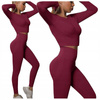 Komplet zestaw sportowy legginsy + top 