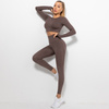 Komplet sportowy legginsy bezszwowe + top