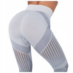 Legginsy sportowe siłownia fitness wysoki stan