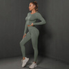 Komplet zestaw sportowy legginsy + top 
