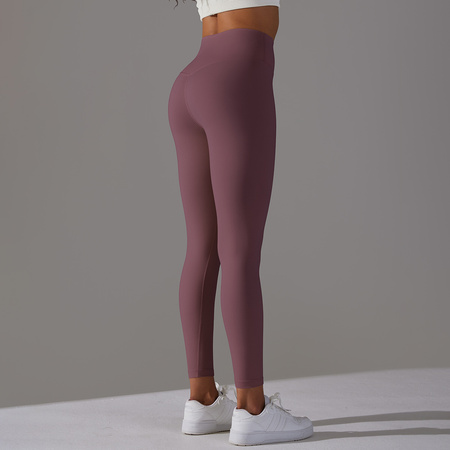 Legginsy sportowe z wysoki stanem