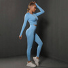 Komplet zestaw sportowy legginsy + top 