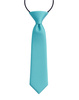 Krawat dziecięcy na gumce - niebieski