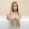 Peruka blond prosta lace front