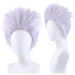 Peruka SATORU GOJO anime Jujutsu Kaisen cosplay