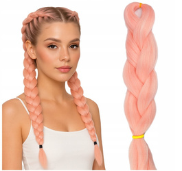 Włosy syntetyczne kolorowe dredy warkocze