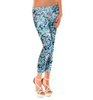 Cienkie legginsy we wzory print 