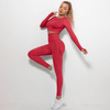 Komplet sportowy legginsy bezszwowe + top