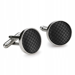 Spinki do mankietów - czarne