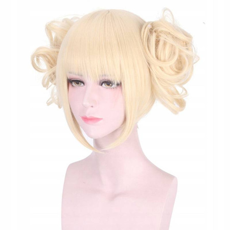 Peruka krótka blond Himiko Toga cosplay
