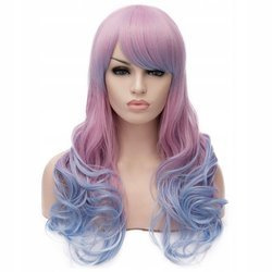 Peruka cosplay falowana anime długa