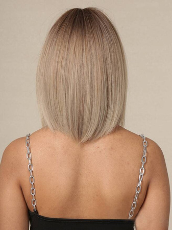 Peruka blond krótkie proste włosy grzywka