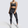 Komplet zestaw sportowy legginsy bezszwowe + top 