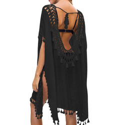 Pareo plażowe z falbanką tunika