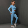 Komplet zestaw sportowy legginsy + top 