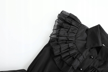 Przebranie Wednesday kostium strój zestaw peruka