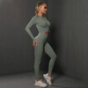 Komplet zestaw sportowy legginsy + top 