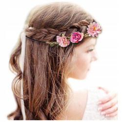 Wianek na włosy opaska wieczór panieński
