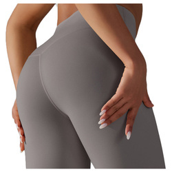 Legginsy sportowe z wysoki stanem