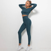 Komplet sportowy legginsy bezszwowe + top