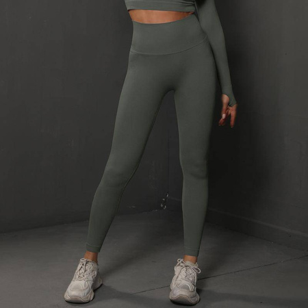 Legginsy sportowe wysoki stan fitness 