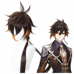 Peruka anime Genshin Impact Kaeya Alberich cosplay