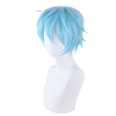 Peruka krótka niebieska Shigaraki Tomura cosplay