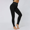 Legginsy sportowe push up wysoki stan karbowane