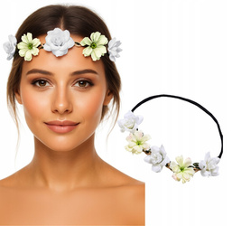 Wianek na włosy opaska wieczór panieński
