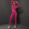 Komplet zestaw sportowy legginsy + top 