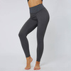 Legginsy sportowe push up wysoki stan karbowane