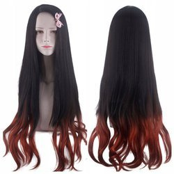 Peruka anime długa Nezuko Kamado Demon Slayer