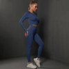 Komplet zestaw sportowy legginsy + top 