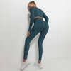 Komplet sportowy legginsy bezszwowe + top