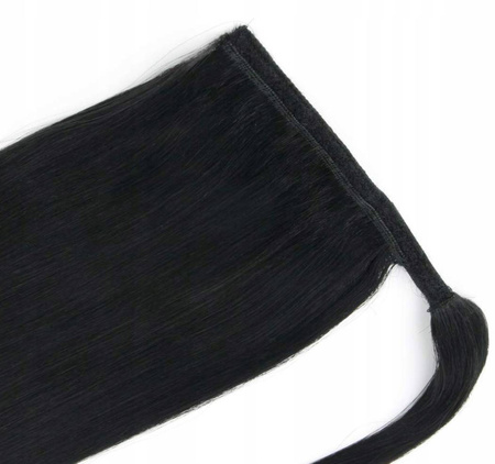 Doczepiany kucyk kitka proste naturalne włosy 50 cm