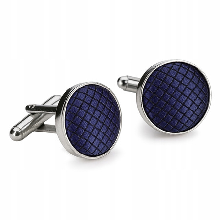 Spinki do mankietów - granatowe