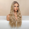 Peruka blond falowana lace front