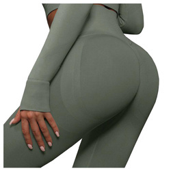 Legginsy sportowe wysoki stan fitness