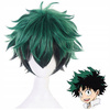 Peruka Izuku Midoriya Deku anime BNHA cosplay