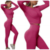 Komplet zestaw sportowy legginsy + top 