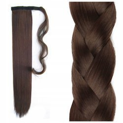 Doczepiany kucyk kitka dopinka proste włosy 55 cm