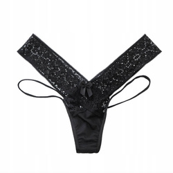 Stringi damskie paseczki majtki z koronką