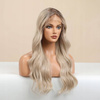Peruka blond falowana lace front