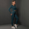 Komplet zestaw sportowy legginsy + top 