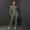 Komplet zestaw sportowy legginsy + top 