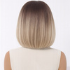 Peruka do ramion lace front blond prosta